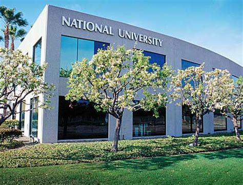 National university california - 